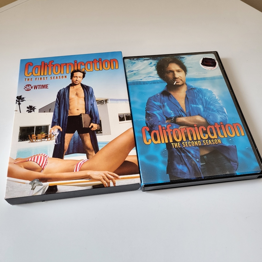 Californication Television Series Season 1 and 2 on DVD